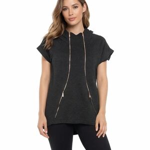 Lime and Vine Short Sleeve Hoodie